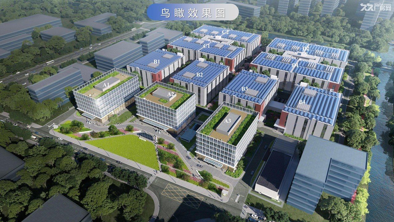 上海浦东智能制造园区|金光数创园:高标准厂房 - 4