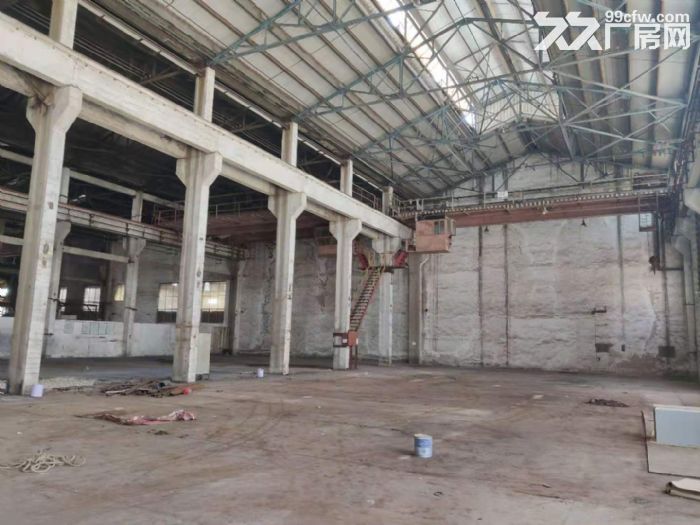 青山武钢工业园8000平米钢构厂房配行车20吨配套齐全 - 2