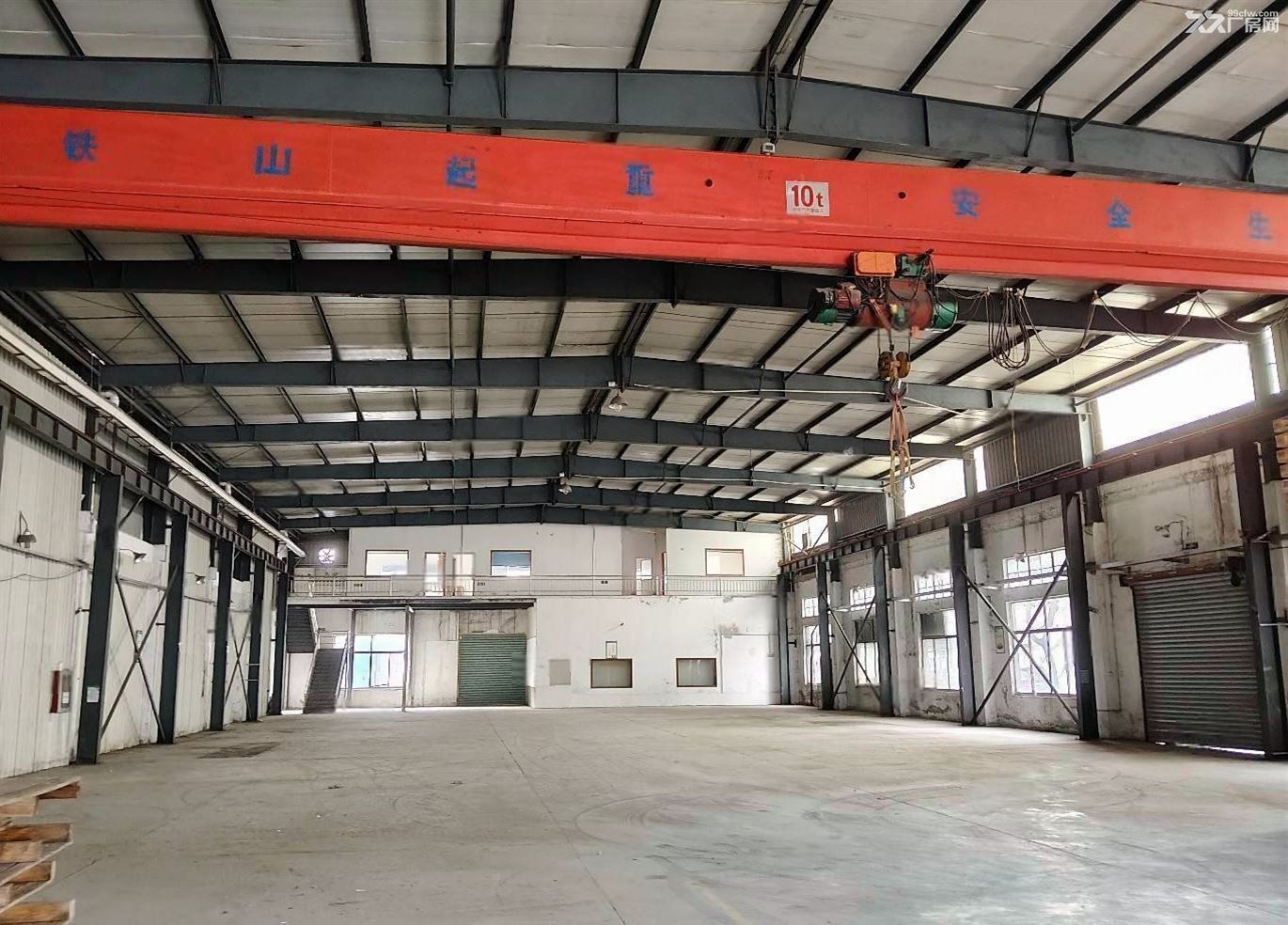 房东直租:青浦工业区独栋单层带航车厂房1100平,场地宽敞,有空地 - 6