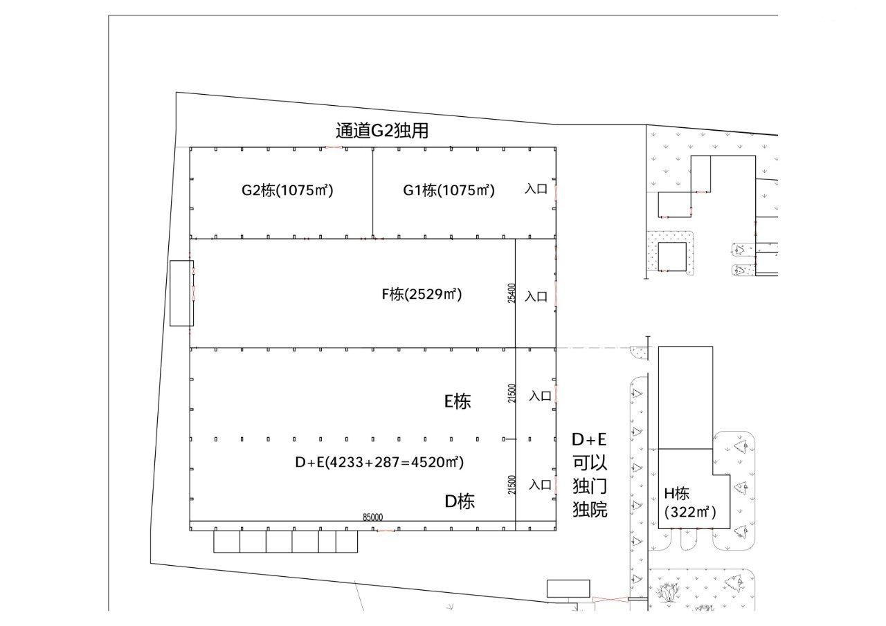 曹路一楼厂房|10米层高无柱剩余600-2125㎡ - 3