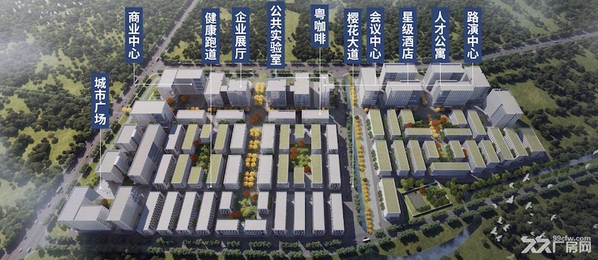 小面积研发办公楼 独立产权  1000平米 大平层 - 3