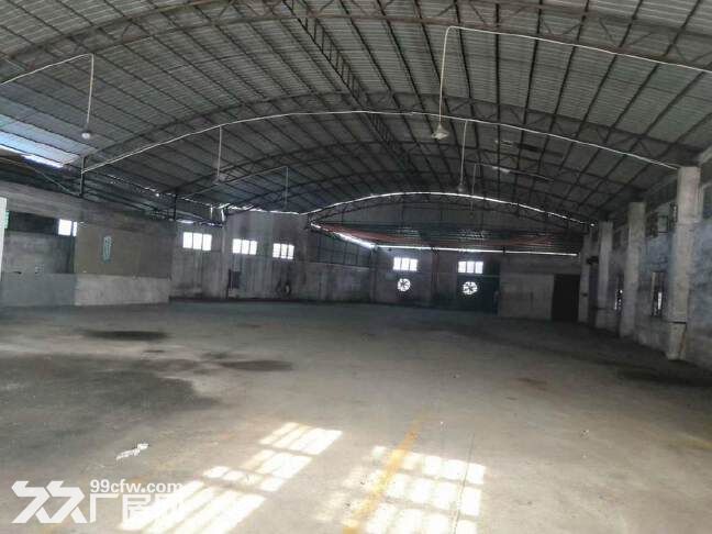 番禺石楼潮田工业区独院单层厂房,2000平,带现成办公室,无公摊 - 3