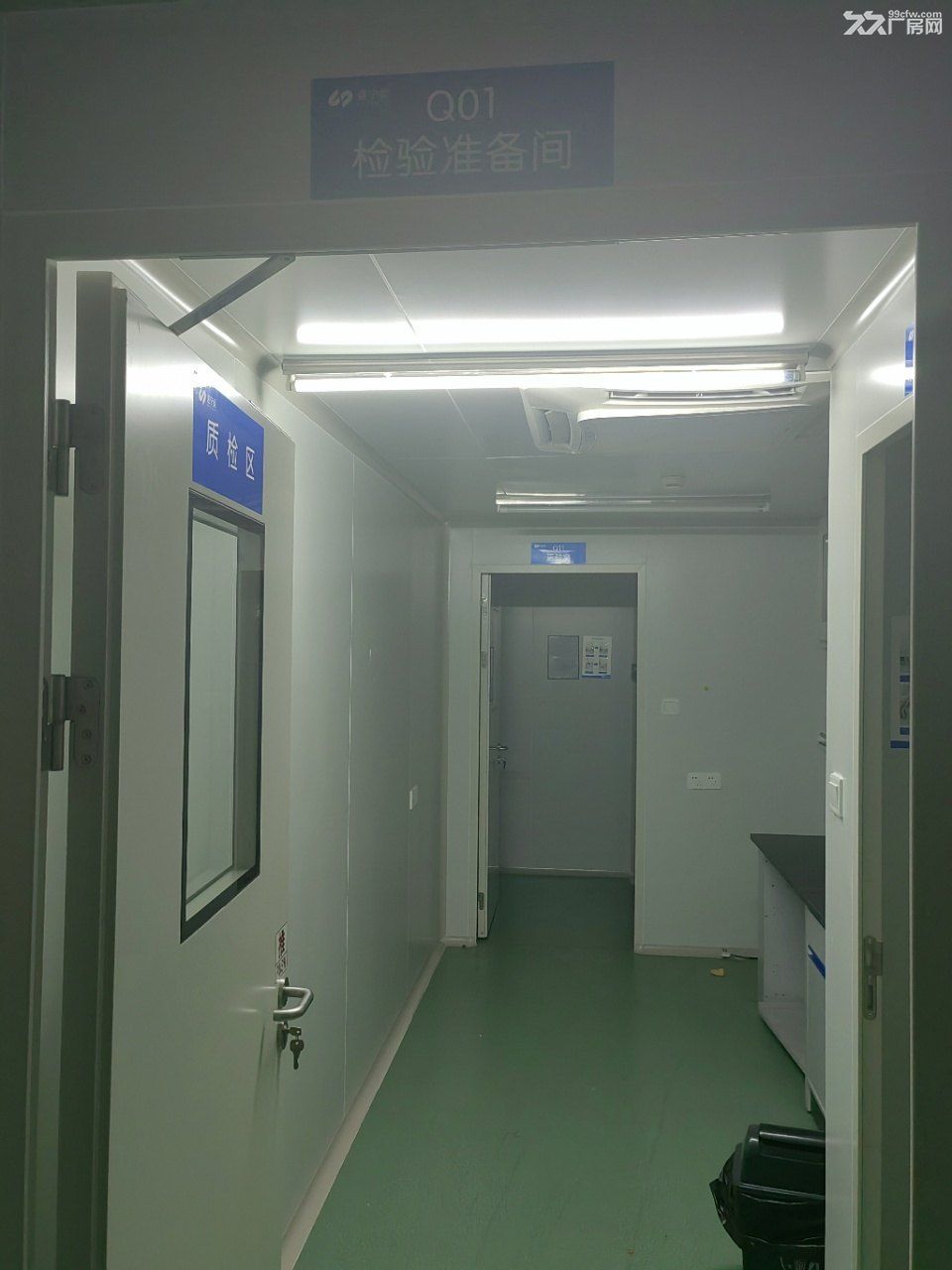 GMP实验室出租,10万级无尘车间,有环评有污水池,可注册医疗器械许可证