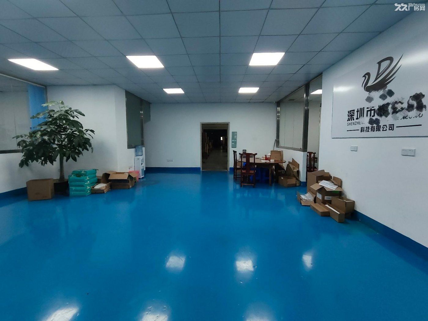 深圳坪地新出精装修厂房带现成办公室出租 - 3
