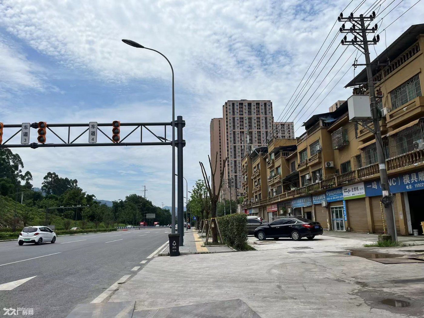 金凤隧道出口处璧山区青杠璧青路主公路旁门面厂房仓库出租 - 2