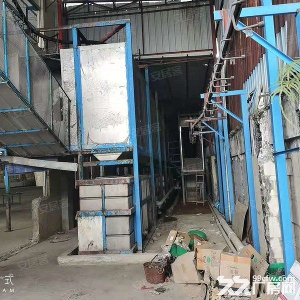 江门台山有现成喷粉酸洗牌流水线独院厂房6000平方招租 - 2