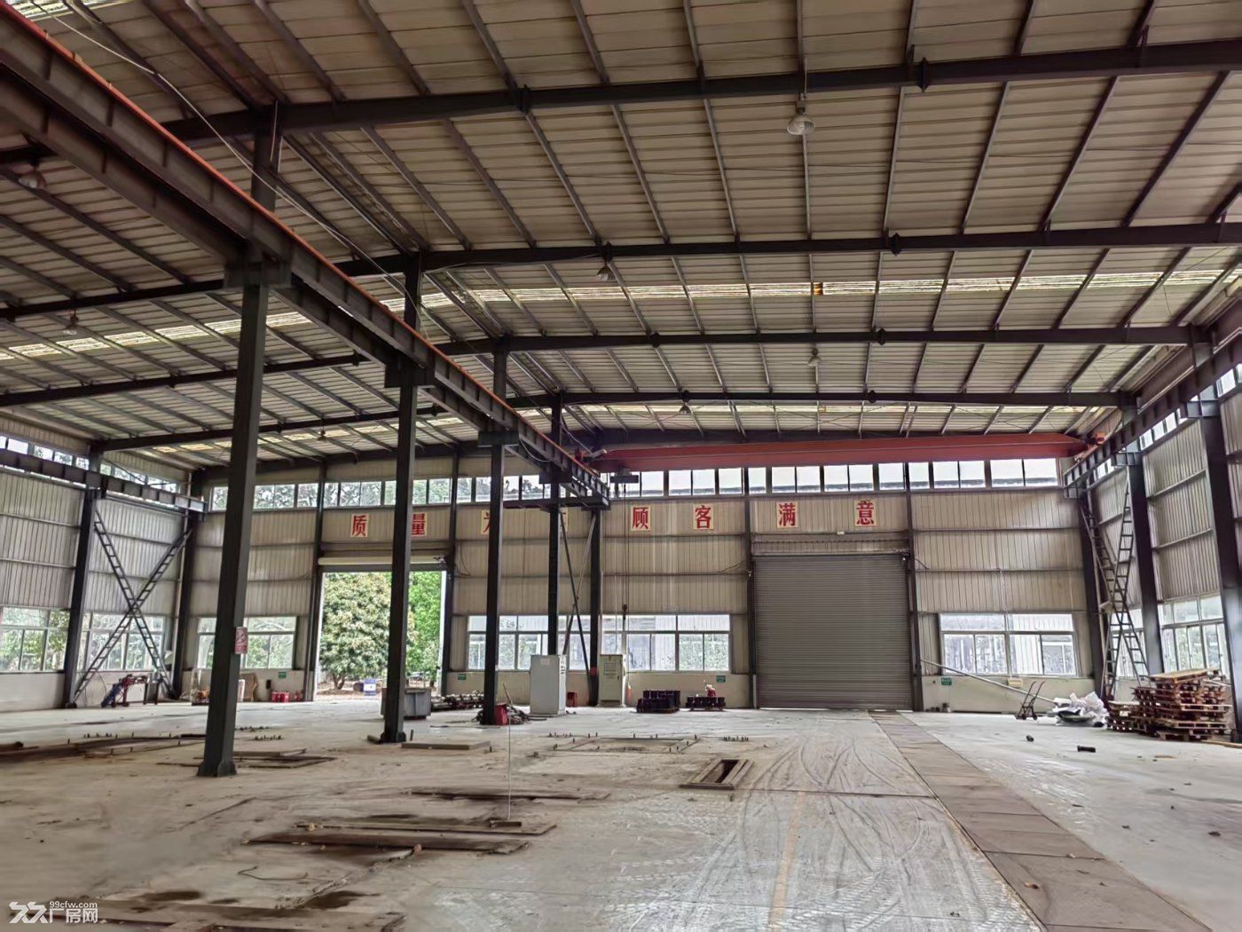南安市溪美工业区国道旁钢结构大型工业厂房出租