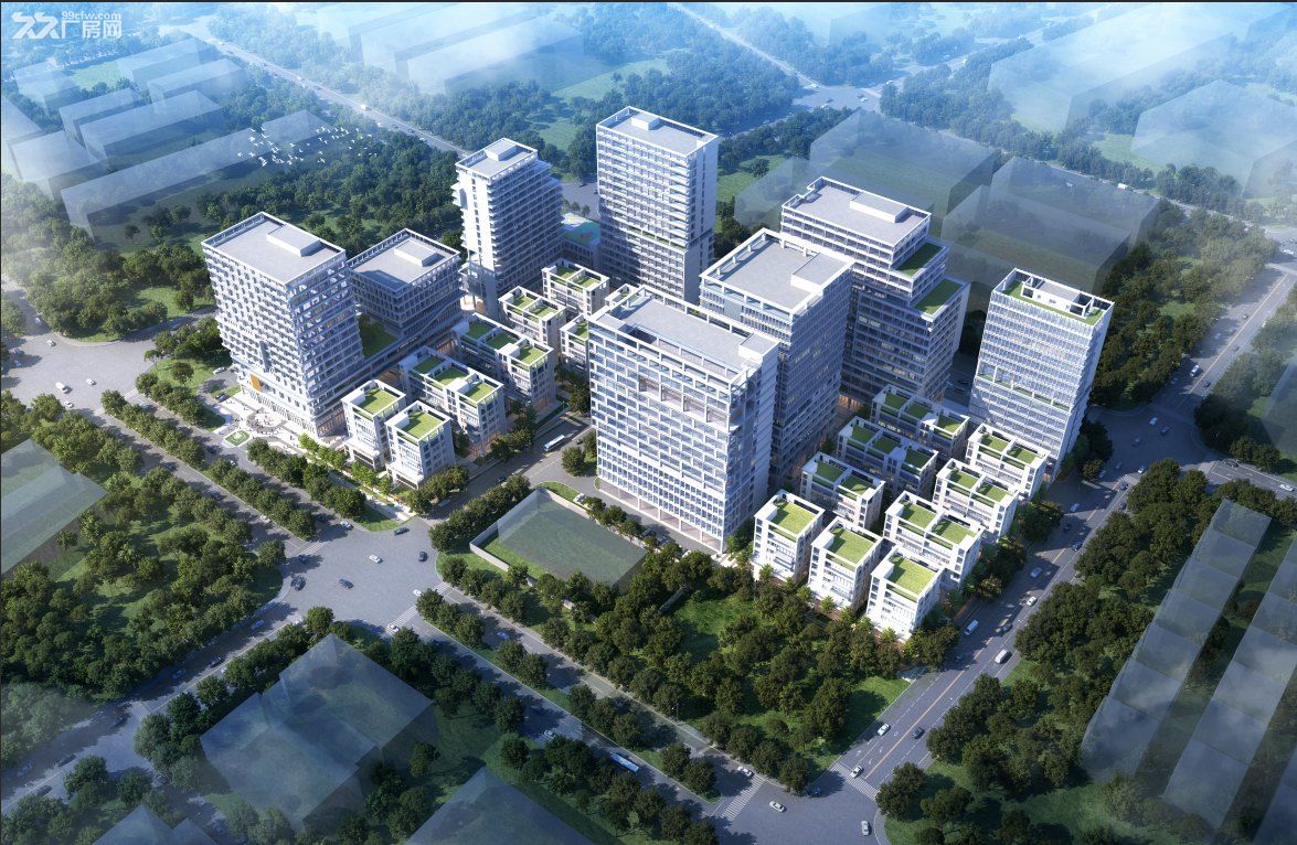 广州白云高新区整栋厂房出售丨信创产业园独栋,单层面积1700-3600㎡