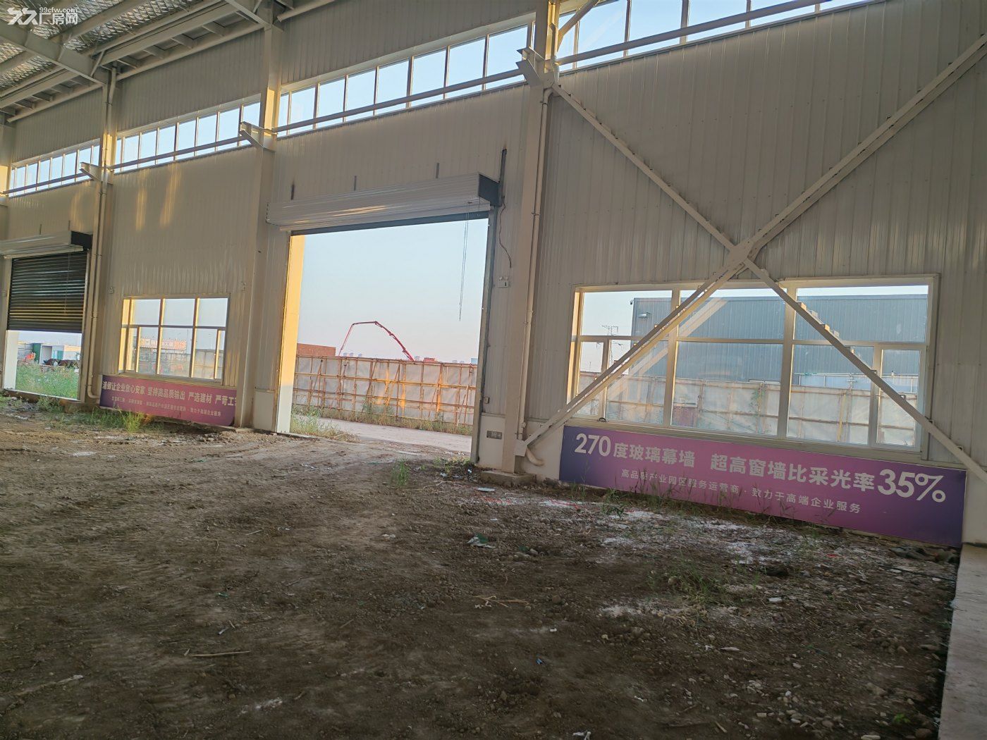 空港带10吨牛腿,带小院!单层厂房出售首付2成,年底交房 - 4
