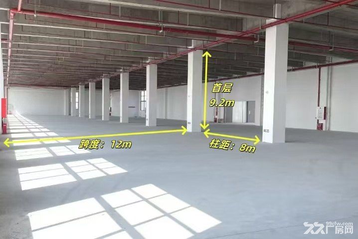 三水大道旁宝华智造产业园,1000㎡起租,个位数租金 - 2