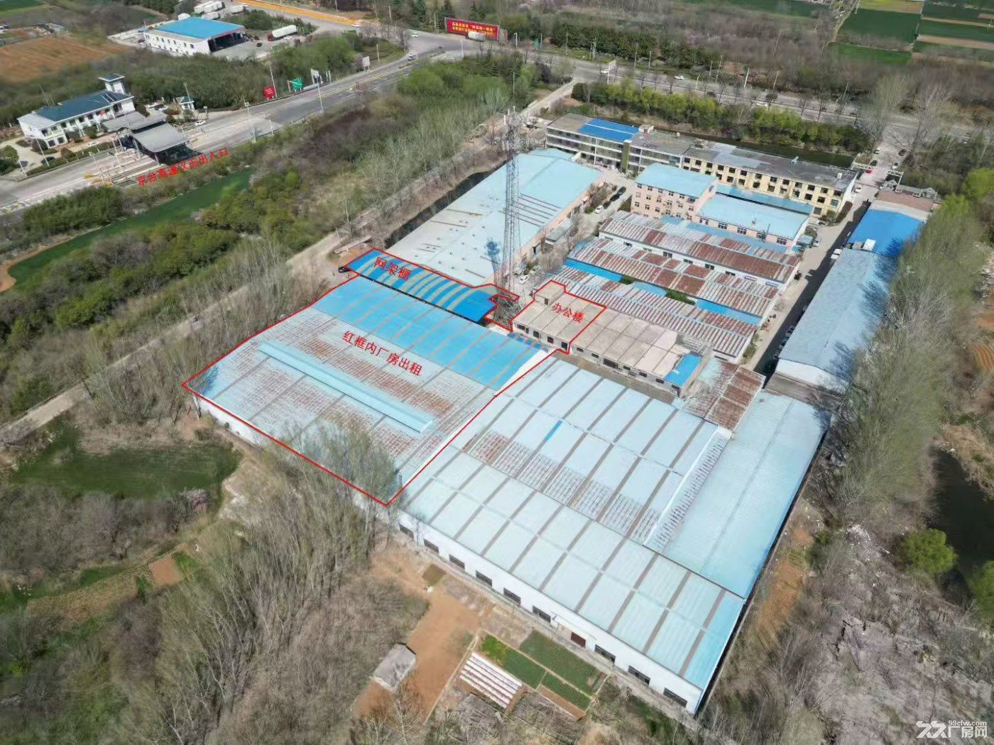 铜山新区珠江西路附近标准厂房出租独门独院可进出大车有宿舍和办公室整租分租均可