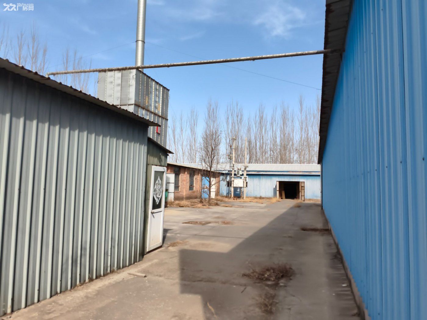 厂房出租，独门独院，12亩地。 - 2