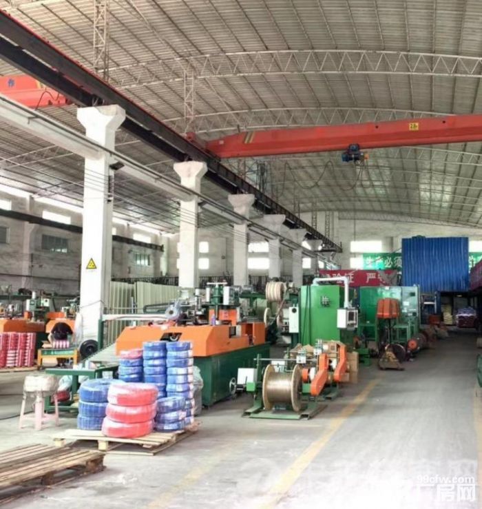 花都秀全独院天车厂4500方,滴水9米,带行车,过环评,可进大车 - 3