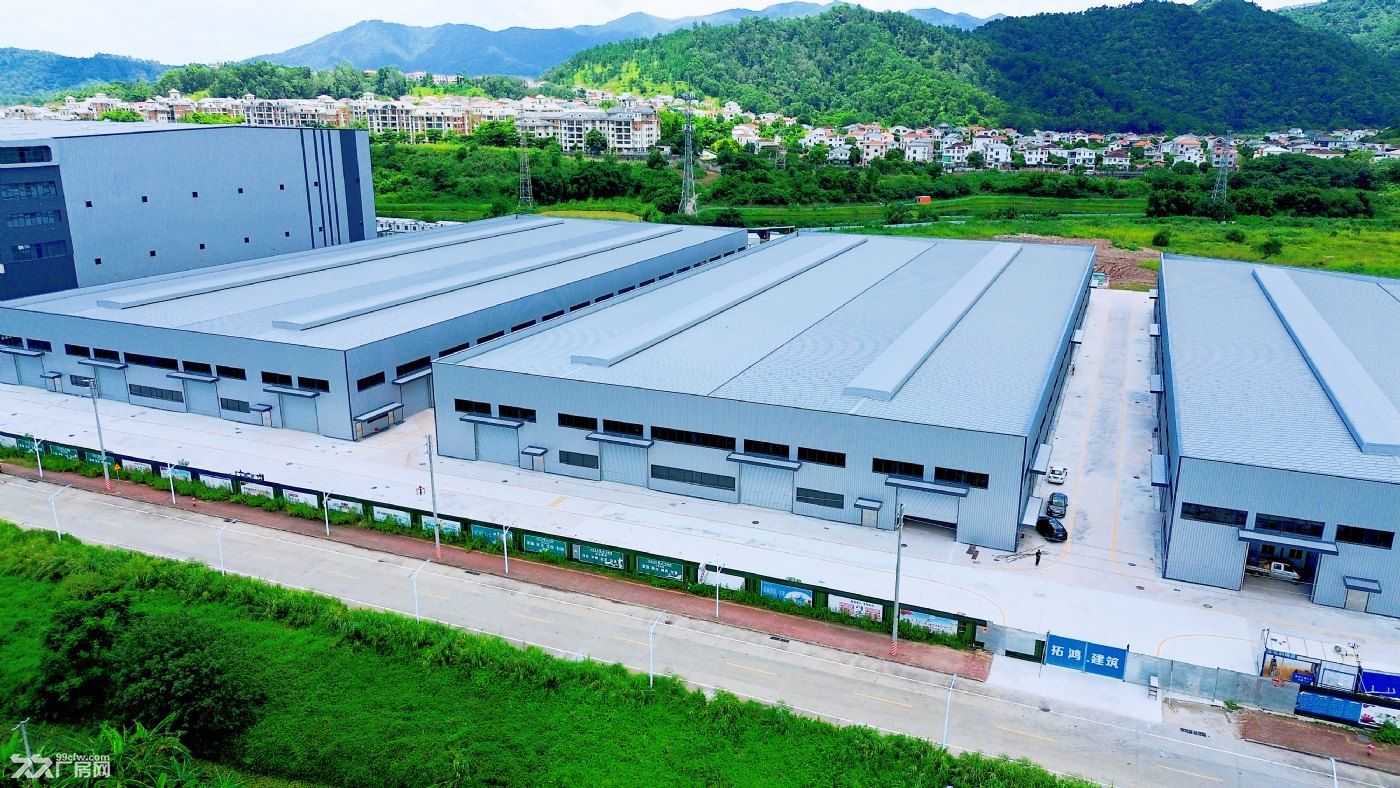 高明荷城3万方全新单一层，独院厂房高12米带牛腿配电大 - 3