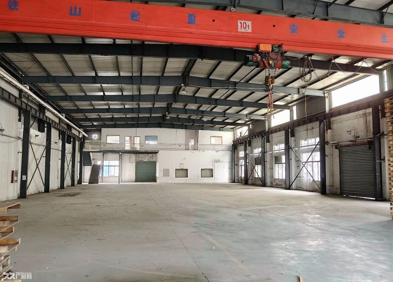 房东直租:青浦工业区独栋单层带航车厂房1100平,场地宽敞,有空地 - 5
