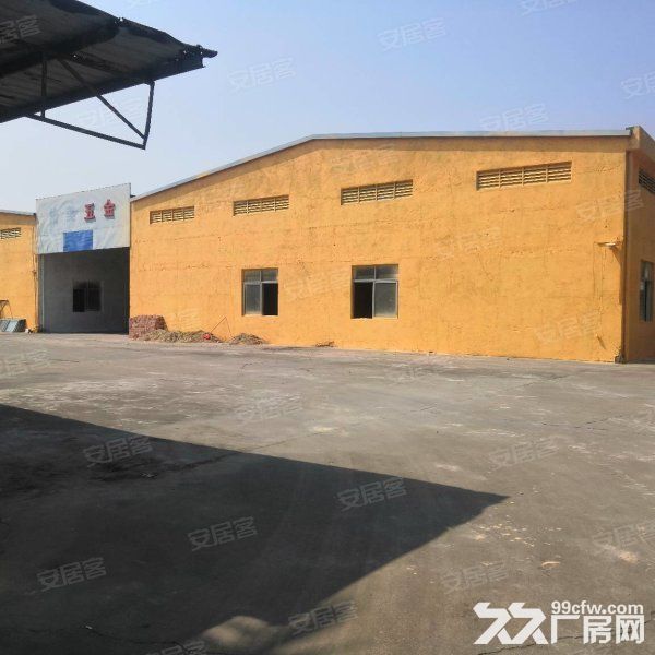 江门蓬江棠下独院单一层厂房仓库出租3800平方,空地约2000平方 - 4