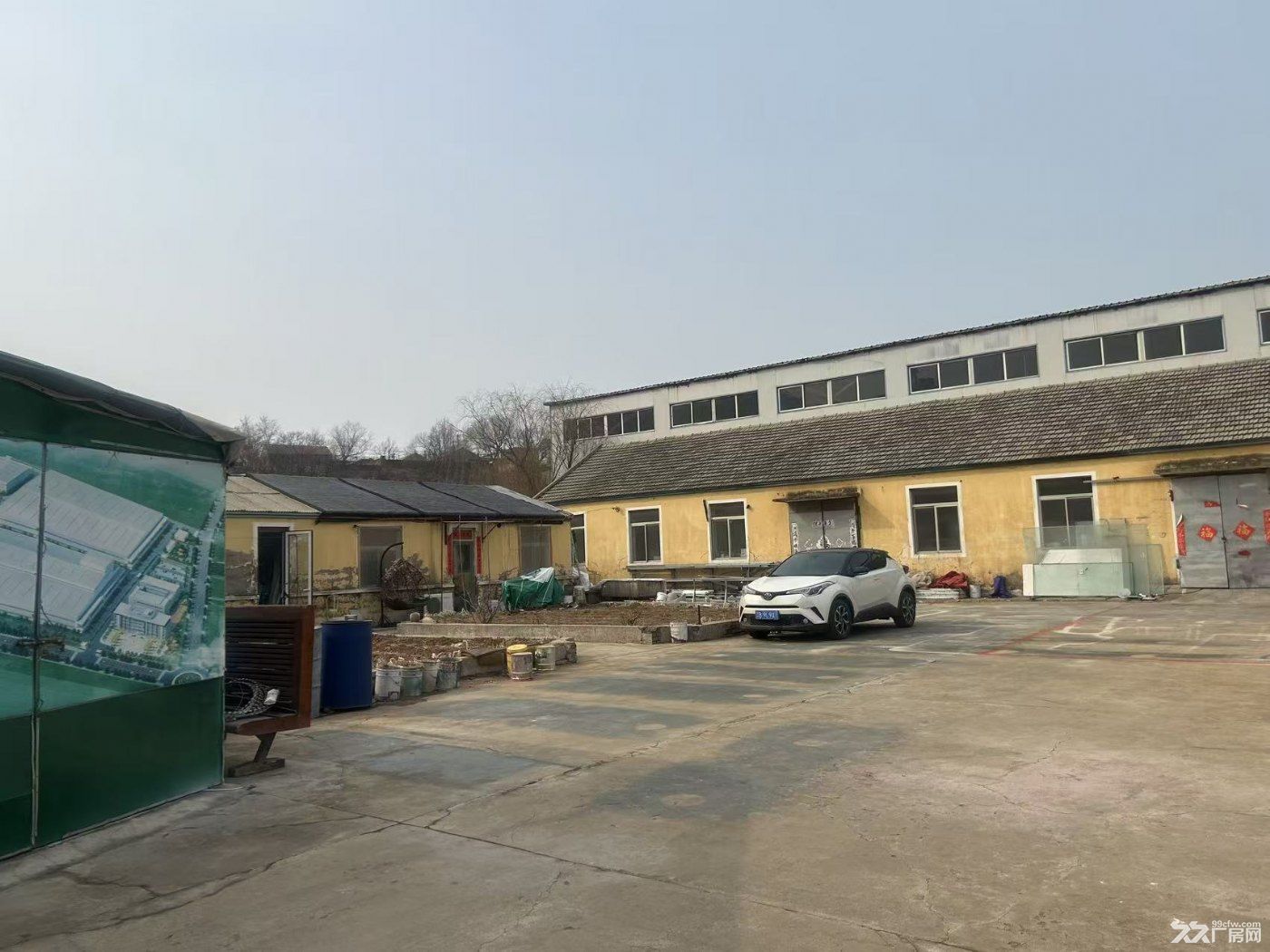 夏家河子仓房出租 院内可近大车靠高速靠道边 - 2