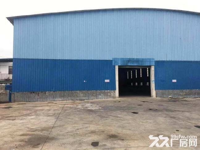 白云区江高镇神山独院单一层钢结构厂房2300平，空地1000，交通便利 - 2
