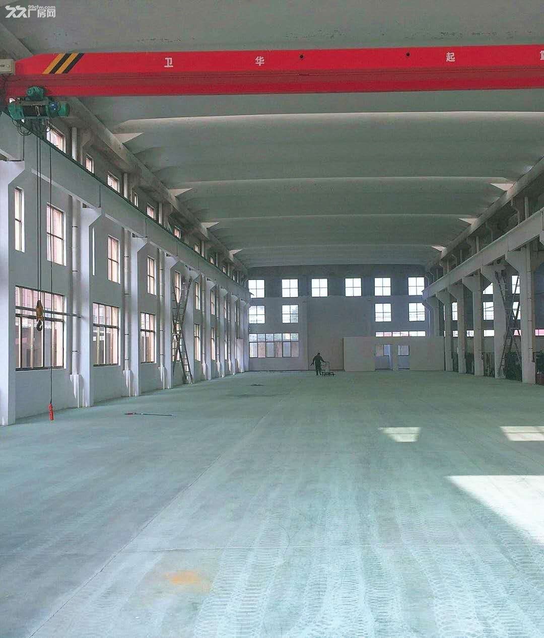 锡山区东湖塘工业园靠张泾，独门独户车间1080平，精装修办公室200平，火车头式 - 5