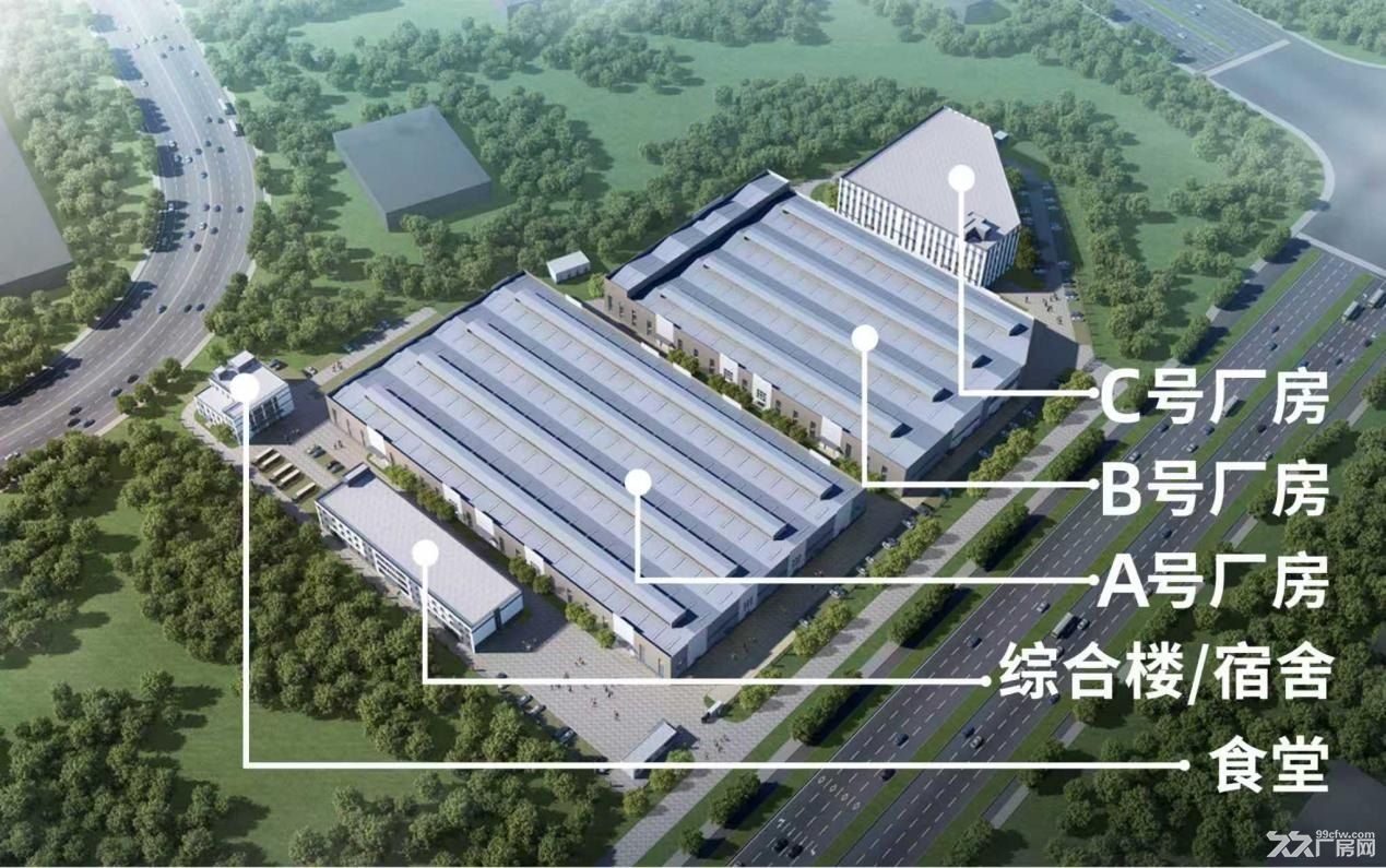 苏锡通招商丨35000㎡高标产房分割出租,C栋带现成洁净车间 - 5