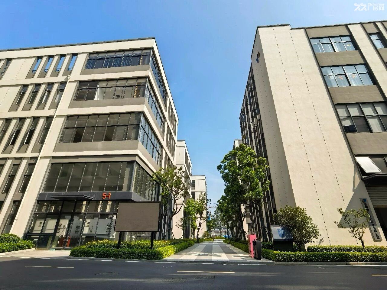 独栋花园厂房,赠超大露台,超大柱距,户型多元 - 4