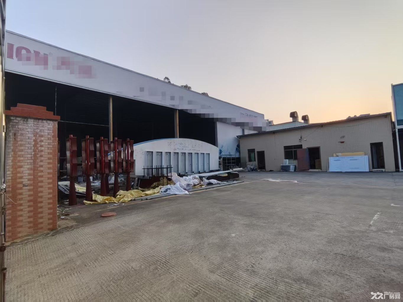 惠城区火车西站旁独院钢构2000平招租