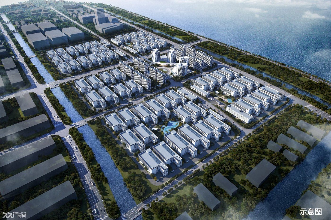 买厂房赠送约2亩空地,国企打造,均价仅2820元/㎡,独门独院 - 4