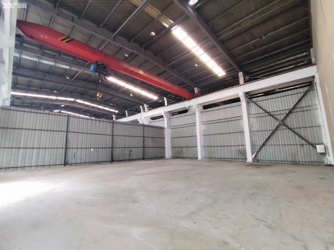 无：单层厂房350平带行车 另有2亩水泥地  可加工 住人烧饭 - 5
