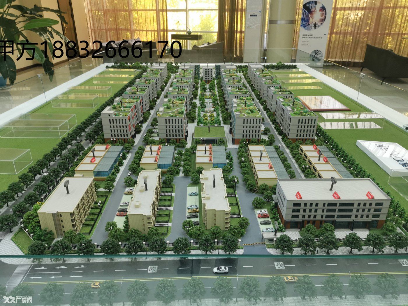 燕郊隆达智慧PARK科技产业园可分割500平米可环评注册有房本 - 4