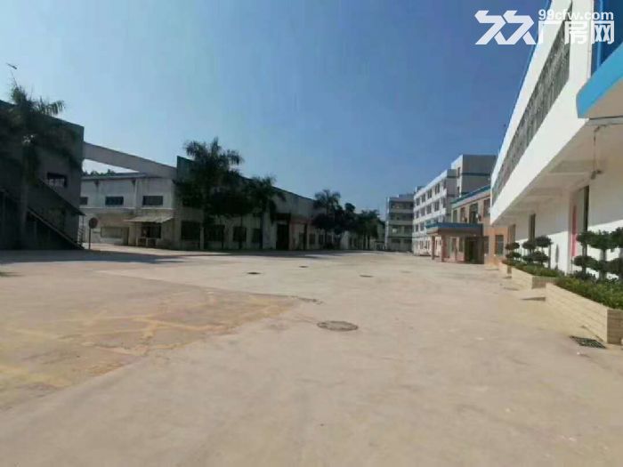 空地大,龙华观兰单一层独院钢构厂房仓库出租2万平米