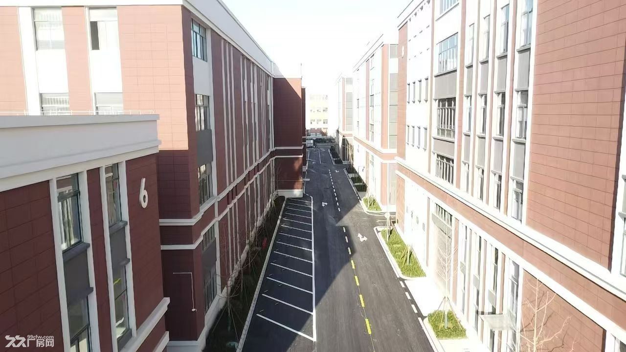 青洋路高架旁 首层11.4米 二层8.1米 新建国土厂房出售 现房