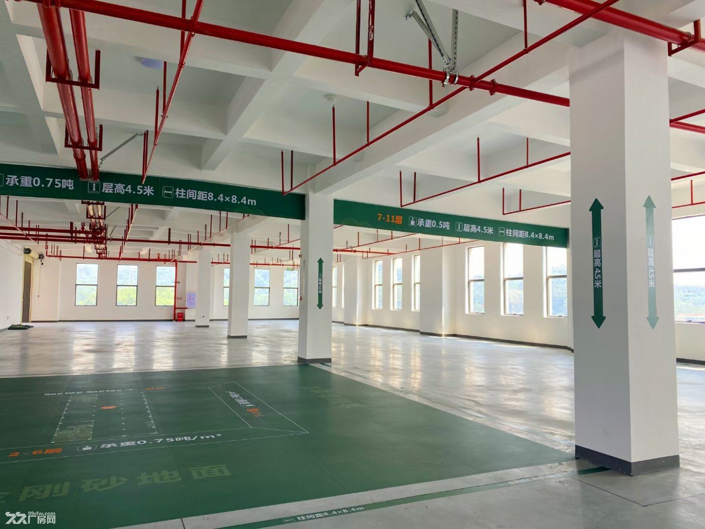 深圳观澜新出新建全新厂房出租20万方可 分租1000平起 - 4