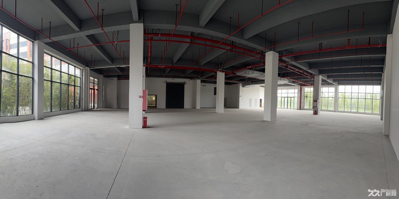 全新现代化独栋双拼厂房出售,带1万平方空中花园,轻化工可入 - 4