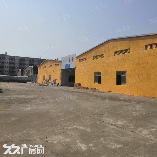 江门蓬江棠下独院单一层厂房仓库出租3800平方,空地约2000平方 - 3