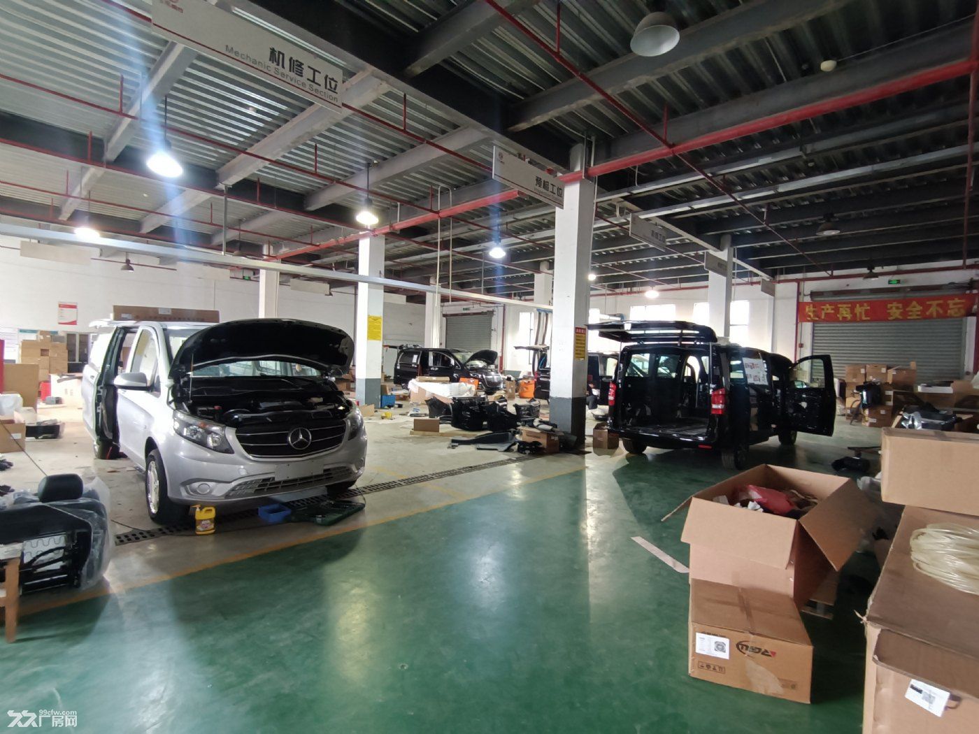 浦东,沿沪南公路主干道,层高8米,展示面30米4S店招租,支持喷漆环评 - 7