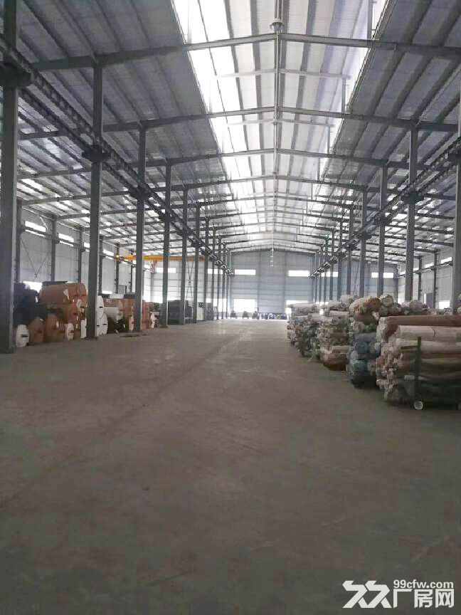 花都狮岭附近秀全新华工业园区独院标单一层厂房15000平，可分租，小污染可入 - 3