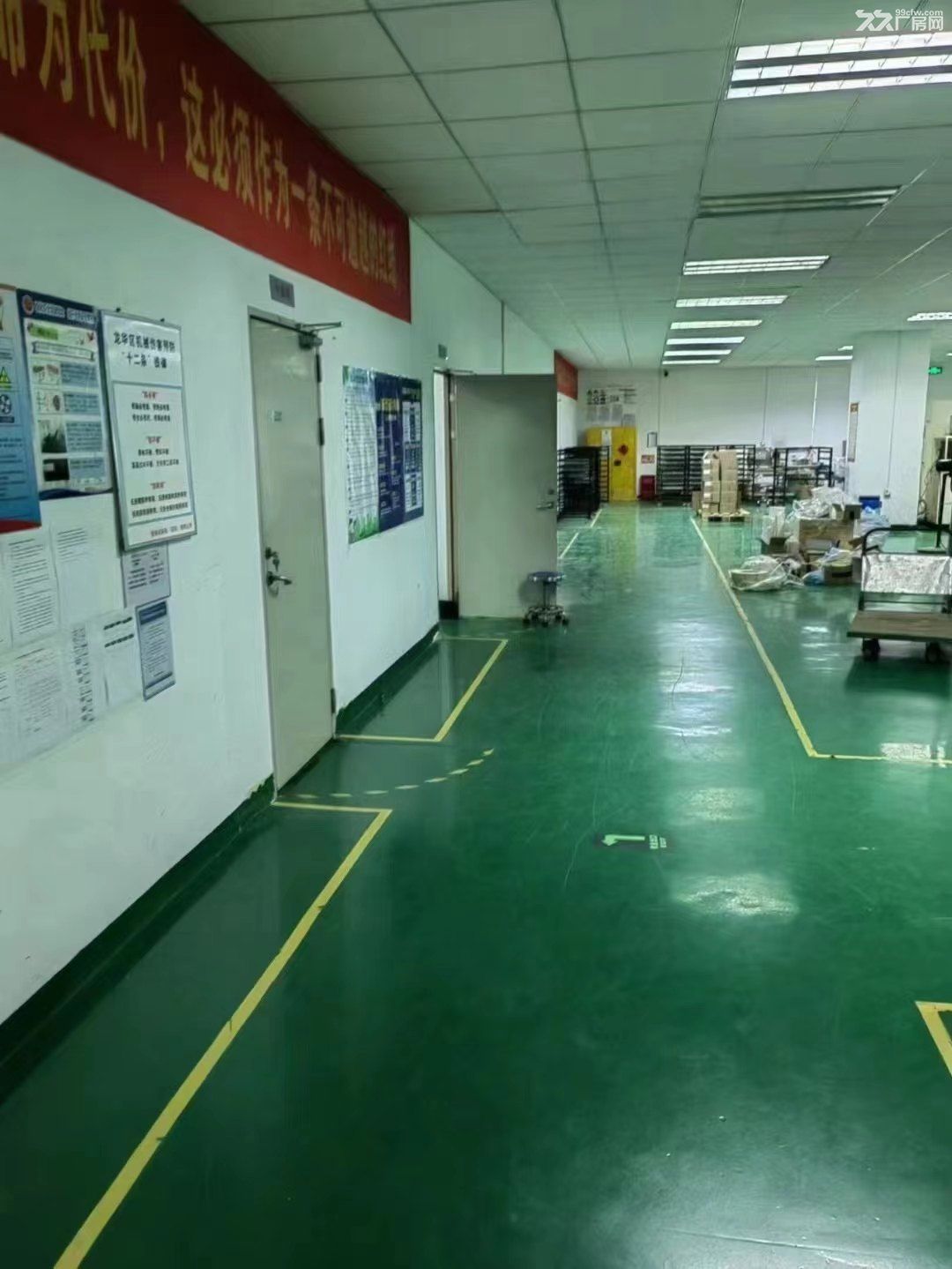深圳龙华大浪大型园区新出二楼精装厂房1100平方