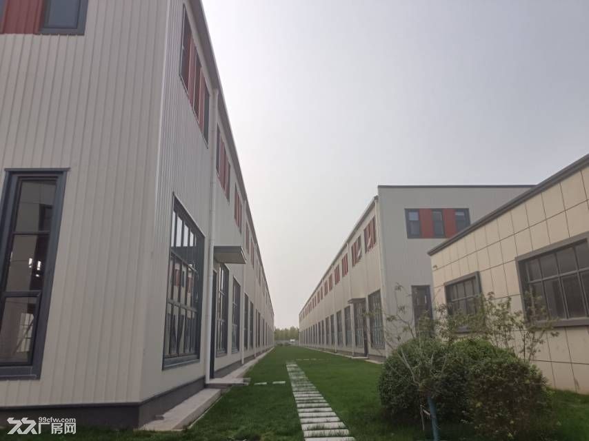 沧州东高铁站产业园区单层轻钢厂房出售