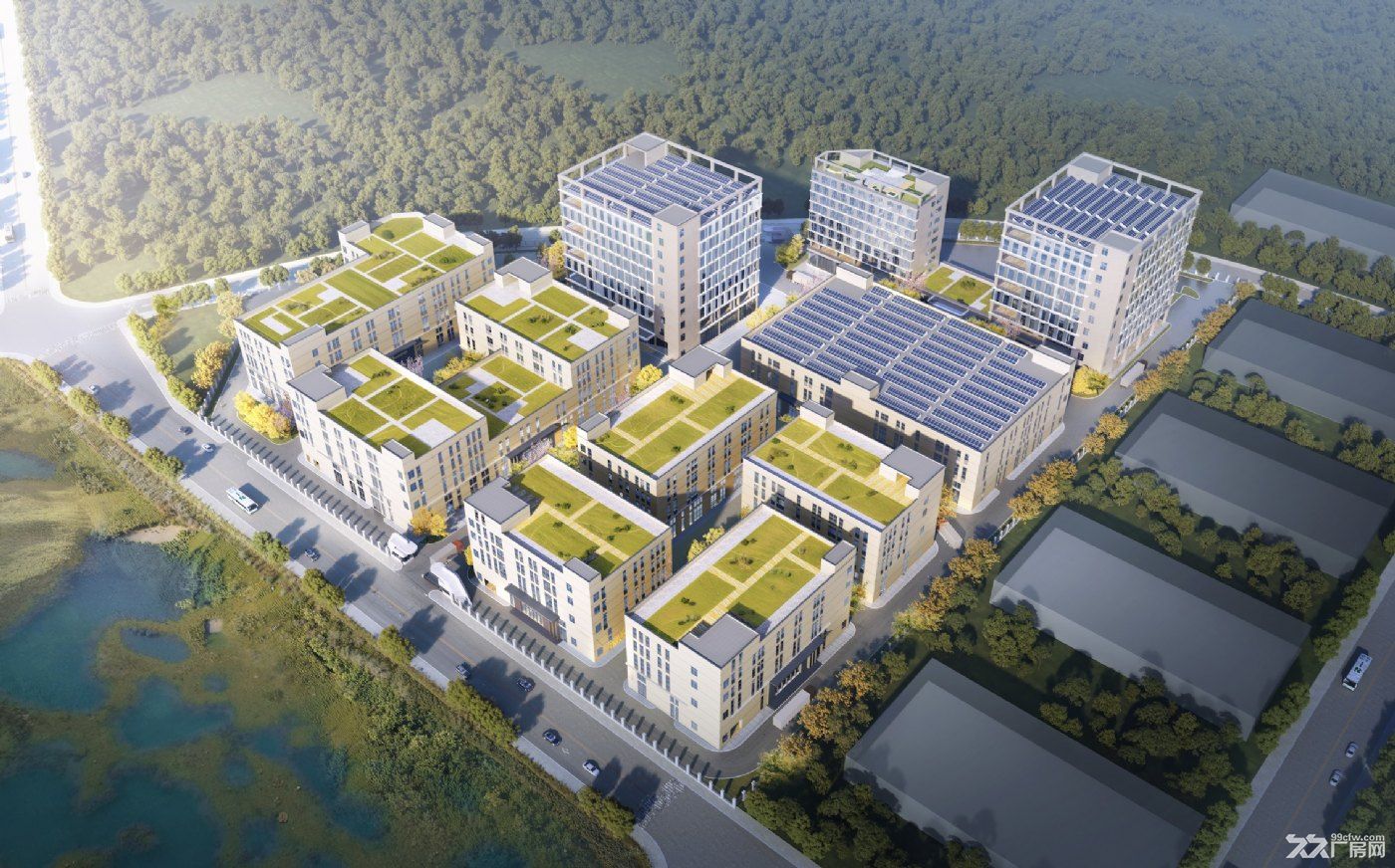 西江产业新城科创产业基地 (省重点国企产业园区) 高速旁|佛山高新区|智能制造产