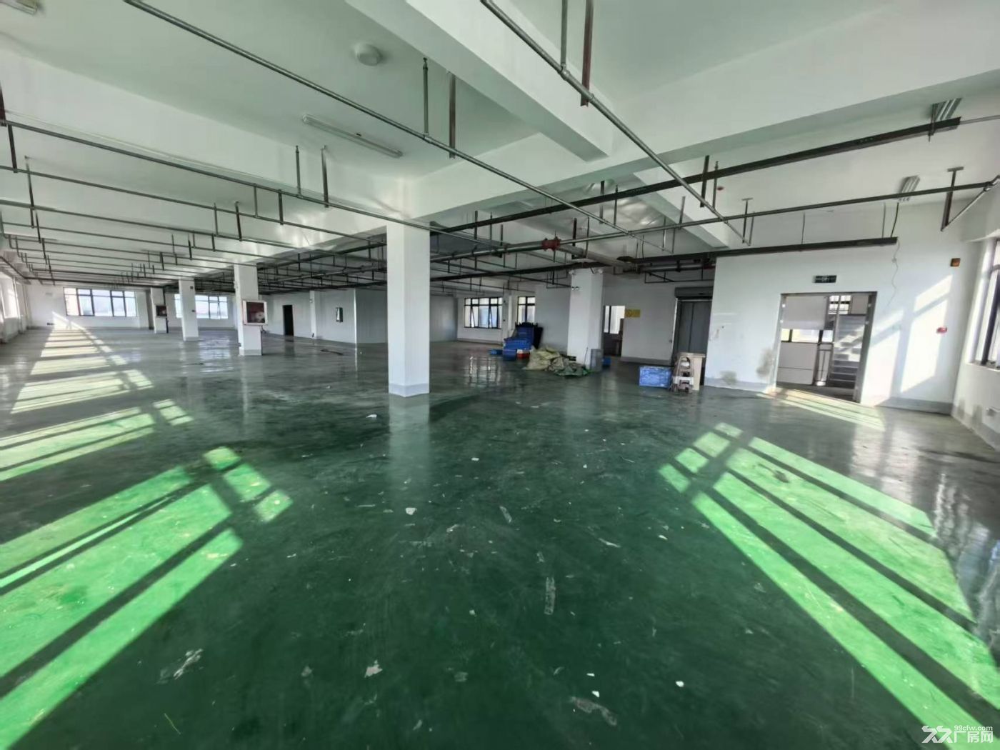 新站标准厂房300至920平,可分租,地坪已做办公室已隔 - 5