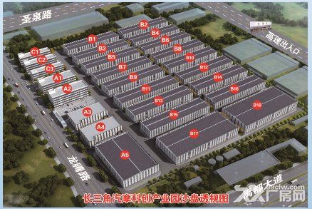 怀远县长三角汽摩科创产业园 - 2