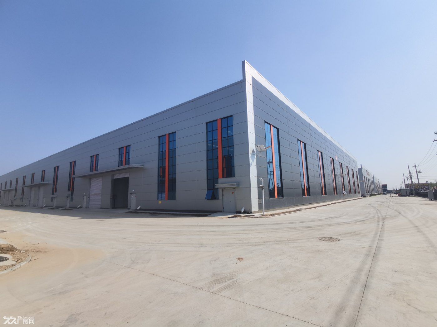一万平独栋钢结构厂房出售,适合大型机械加工总部基地