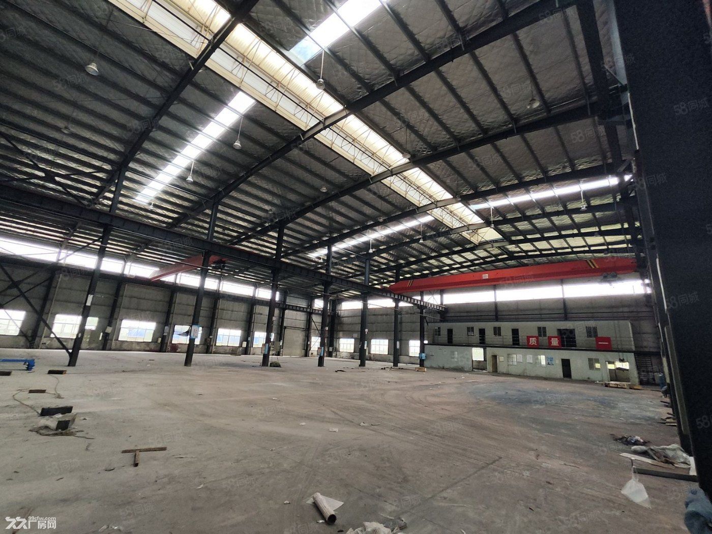 70-3000㎡平厂房公司直租15米高宿舍办公食堂都有