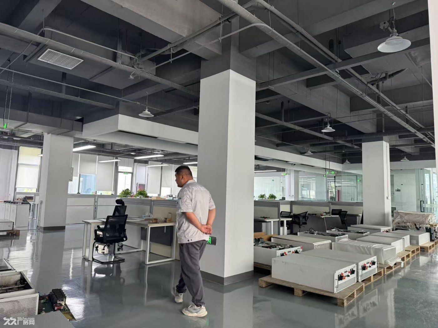 顺义中关村一层厂房出租,国有土地 - 2
