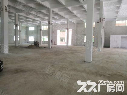 江门开平水口独院单一层标准厂房仓库5000配空地5000出租 - 5