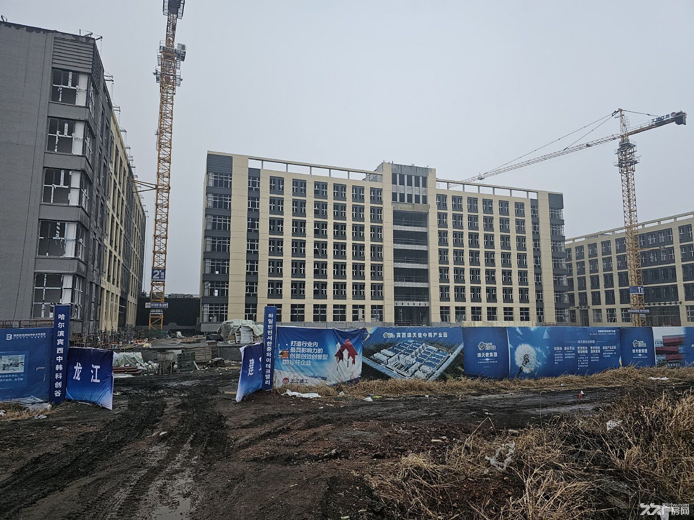 厂房出租,政策补贴,交通便利,配套齐全哈尔滨市宾西绿天使产业园