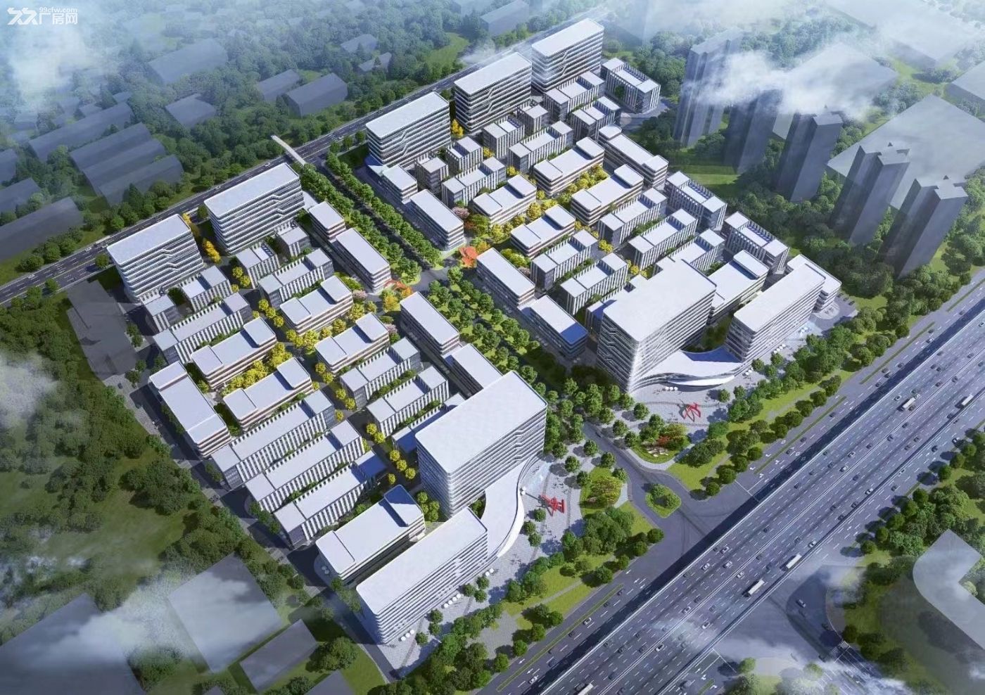 沌口地铁口开发商办公楼厂房出租出售 - 5