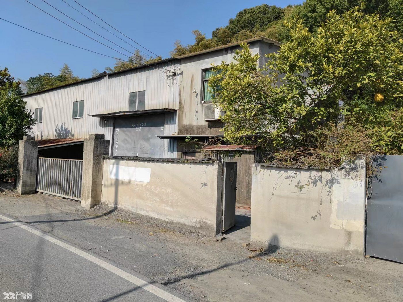 德清700方单层钢架厂房出租