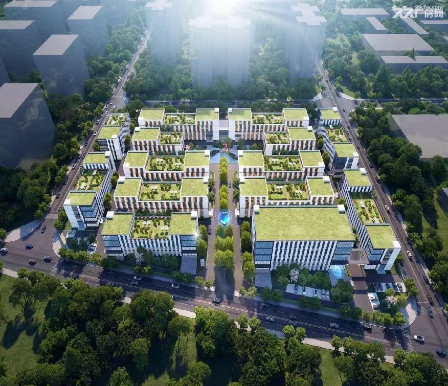 成都东部新区 稀缺钢结构标准化园区
