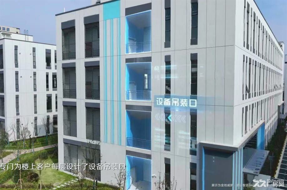 松江核心地段花园办公厂房主干道旁有轨电车超长免租期底价出租 - 5